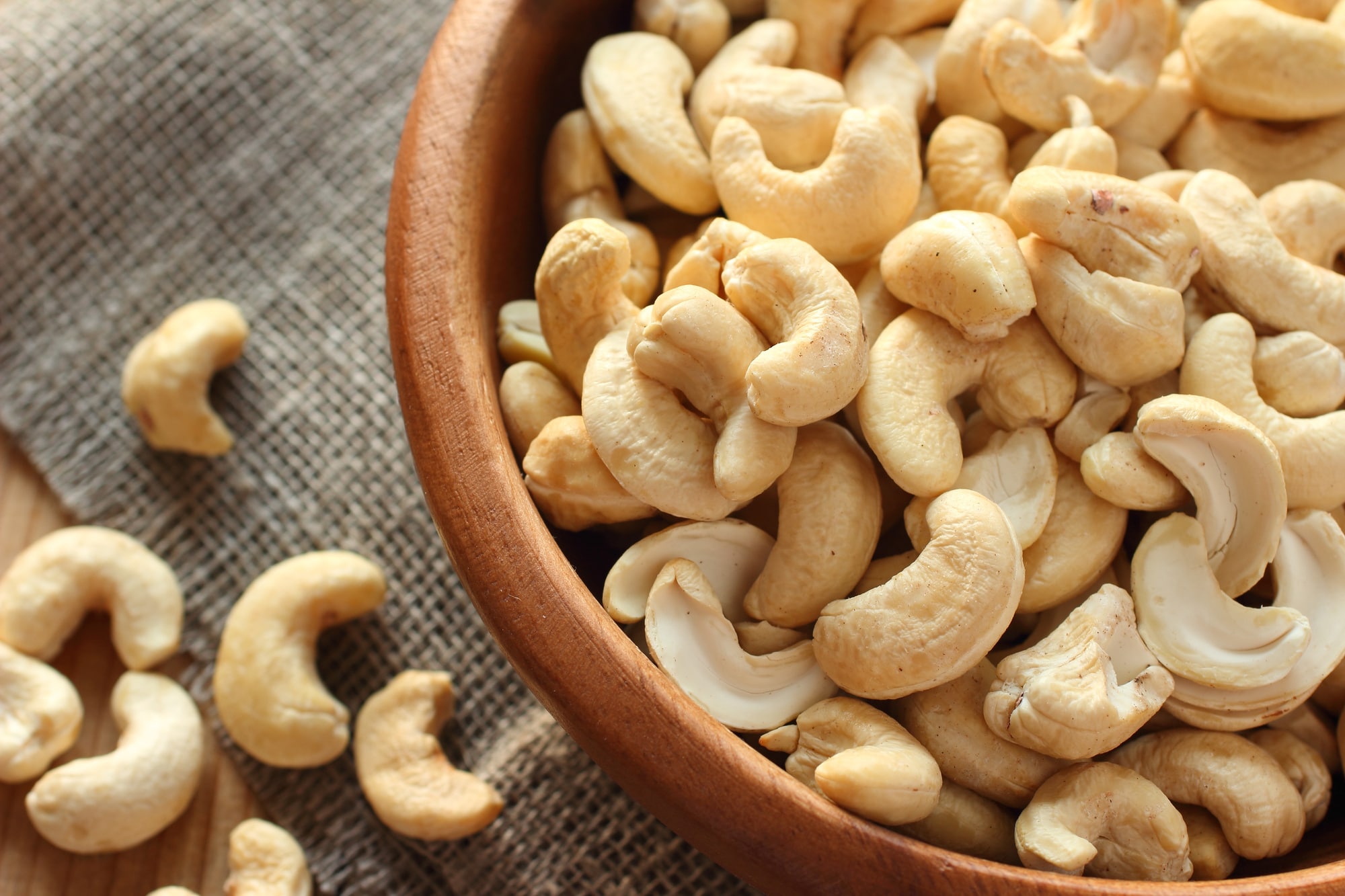 10 cashew calories